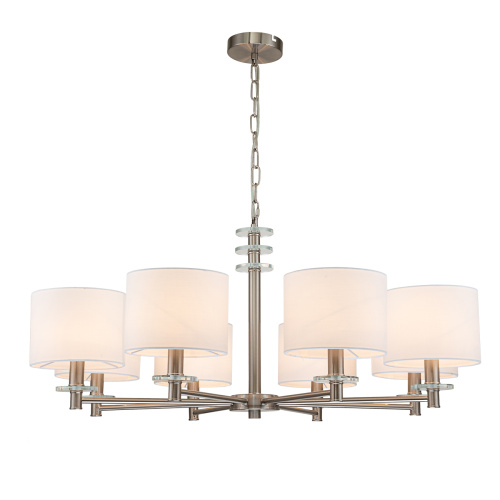 Подвесной светильник Escada 641/8PL E14*60W Satin nickel Подвесной светильник Escada 641/8PL E14*60W Satin nickel