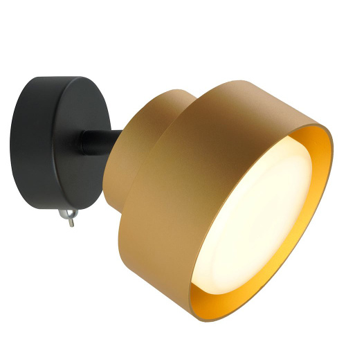 Светильник настенный HL3670 AURA 12W, 230V, GX53, золото фото 2