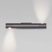 Настенный светодиодный светильник с поворотным механизмом 40161 LED титан