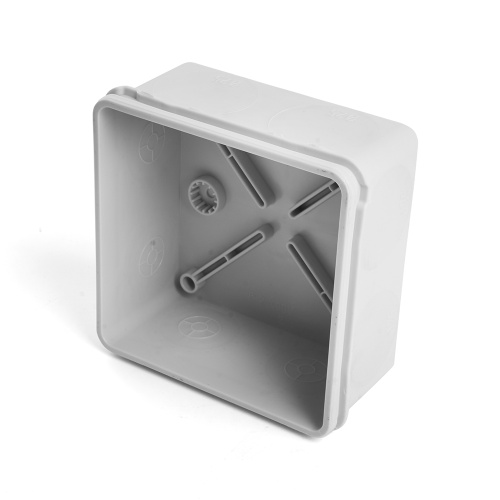 Коробка разветвительная 2х компонентная HF EBX40-38-67,  100*100*50мм, 8 вводов, IP67, серая (GE42455) фото 5