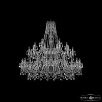 Люстра хрустальная 1411/24+12+6/530/2d Ni Bohemia Ivele Crystal (Богемия Ивеле Кристалл)