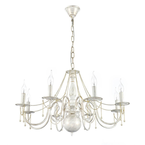 Подвесная люстра Arti Lampadari Camerino E 1.1.8 WG Подвесная люстра Arti Lampadari Camerino E 1.1.8 WG