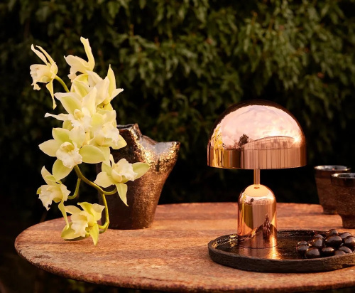 Настольная лампа Bell copper фото 2 Настольная лампа Bell copper фото 2