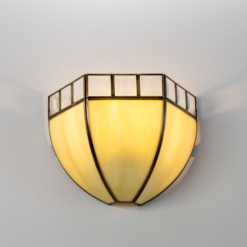 Citilux Шербург-1 CL440311 Бра витражное Бронза фото 8 Citilux Шербург-1 CL440311 Бра витражное Бронза фото 8