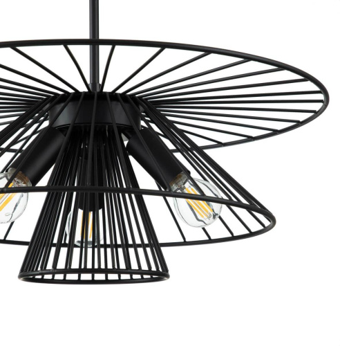 Подвесная люстра Indigo Strato 10016/3P Black V000287 фото 2 Подвесная люстра Indigo Strato 10016/3P Black V000287 фото 2