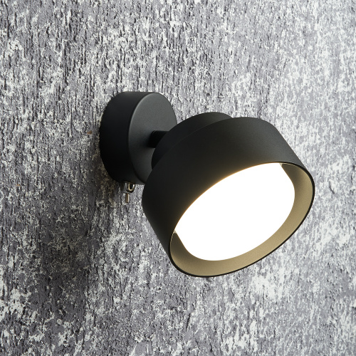 Светильник HL3670 AURA 12W, 230V, GX53, чёрный фото 5