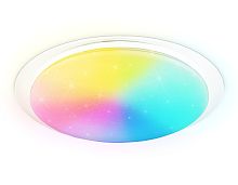 Потолочный светодиодный светильник с пультом 3000K-6400K+RGB 42Вт