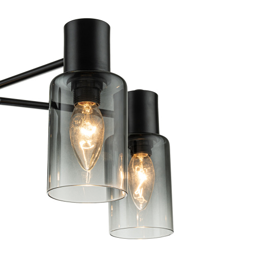 Светильник на штанге Escada 2120/5P E14*40W Black фото 4