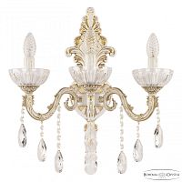 Бра с хрустальными подвесками AL7901B15/3/175 B WMG P Clear/M-1H Bohemia Ivele Crystal (Богемия Ивеле Кристалл)