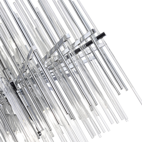 SL1628.103.12 Люстра подвесная ST-Luce Хром/Прозрачный, Хром E14 12*40W TERAMO фото 2 SL1628.103.12 Люстра подвесная ST-Luce Хром/Прозрачный, Хром E14 12*40W TERAMO фото 2