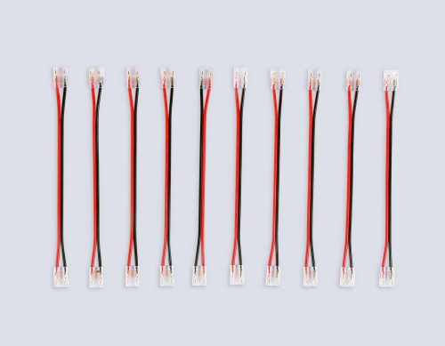 Соединитель гибкий двухсторонний AMBRELLA LIGHT ILLUMINATION COB 12/24V для лент 8/10mm (2 конт.) (10шт. в комплекте) GS7895