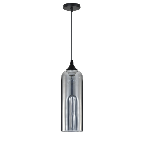 Подвесной светильник Escada 2110/1S E27*40W Black/Smoke фото 2 Подвесной светильник Escada 2110/1S E27*40W Black/Smoke фото 2