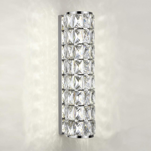 4927/8WL L-VISION ODL24 583 хром/металл/хрусталь Настенный светильник LED 8W 4000K 463Лм PANTA фото 3 4927/8WL L-VISION ODL24 583 хром/металл/хрусталь Настенный светильник LED 8W 4000K 463Лм PANTA фото 3