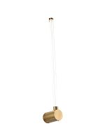 Бра латунь LED 9Вт 65см Zortes CRYSPY ZRS.1201.09