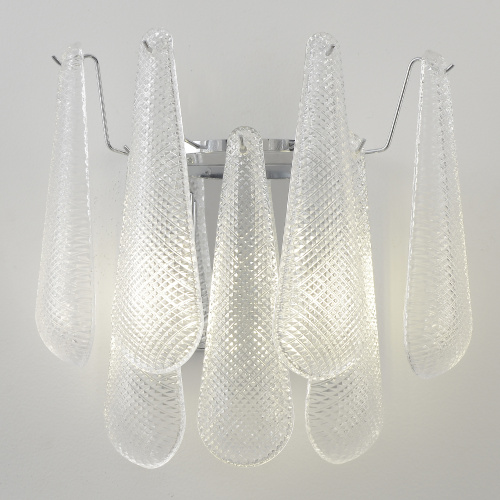 Crystal Lux Люстра Crystal Lux FONTAIN AP2 CHROME фото 6 Crystal Lux Люстра Crystal Lux FONTAIN AP2 CHROME фото 6