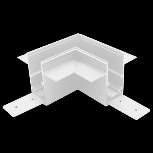 Соединитель под ГКЛ 12,5 мм для встраиваемого трека 509226P/509236P горизонтальный угловой Lightstar Uno Pro 509246P фото 3 Соединитель под ГКЛ 12,5 мм для встраиваемого трека 509226P/509236P горизонтальный угловой Lightstar Uno Pro 509246P фото 3