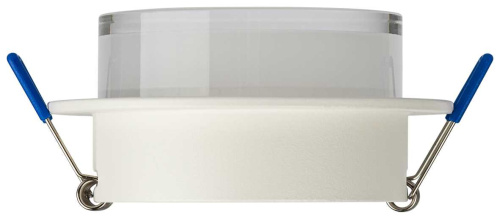 Светильник встраиваемый декоративный ЭРА DK108 WH под лампу MR16 GU5.3 белый Б0058398 фото 2