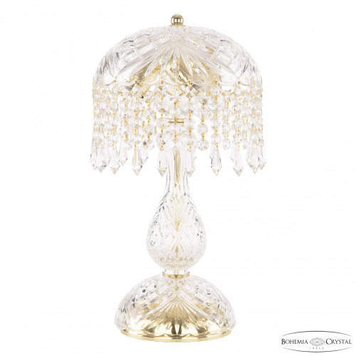 Настольная лампа хрустальная 14781L1/22 G Drops Bohemia Ivele Crystal (Богемия Ивеле Кристалл) Настольная лампа хрустальная 14781L1/22 G Drops Bohemia Ivele Crystal (Богемия Ивеле Кристалл)