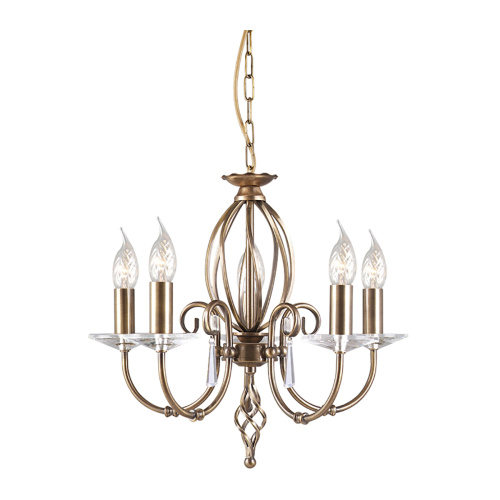 Люстра Elstead Lighting AG5-AGED-BRASS