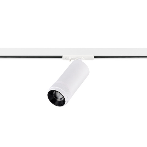 ST385.536.20 Св-к трек. Zoom Белый LED 1*20W 3000K 1 800Lm Ra 10-55° IP20 D65xH145 220V BASE фото 3