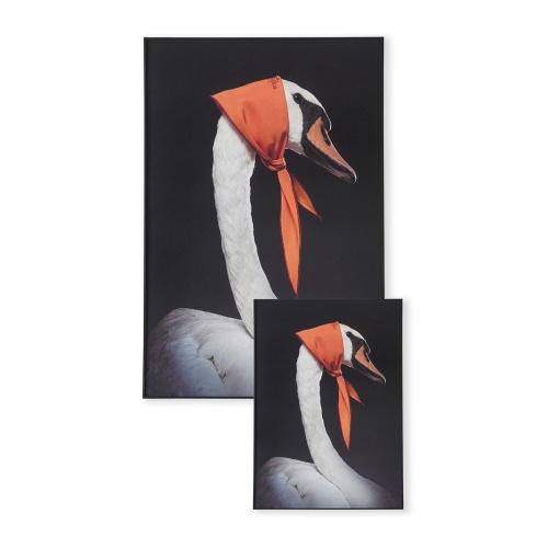 Декоративная картина FP Hermes Swan 80-120 фото 2 Декоративная картина FP Hermes Swan 80-120 фото 2