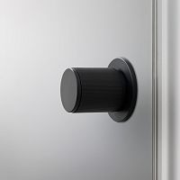 Дверная ручка Knob Welders Black Linear set of 2