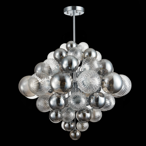 SL1124.103.29 Люстра подвесная ST-Luce Хром/Дымчатый, Прозрачный G9 29*5W 4000K VINETTO фото 5 SL1124.103.29 Люстра подвесная ST-Luce Хром/Дымчатый, Прозрачный G9 29*5W 4000K VINETTO фото 5