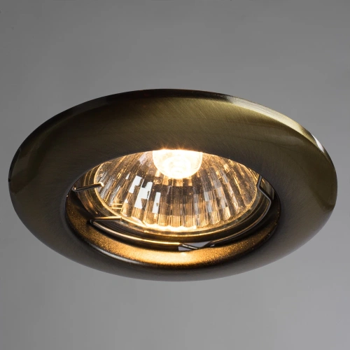 Точечный встраиваемый светильник Arte Lamp PRAKTISCH A1203PL-1AB фото 2 Точечный встраиваемый светильник Arte Lamp PRAKTISCH A1203PL-1AB фото 2