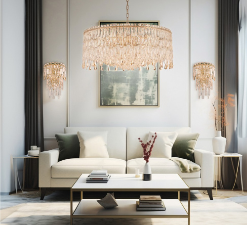 Люстра подвесная The Empress Gold FL1061-22P фото 5