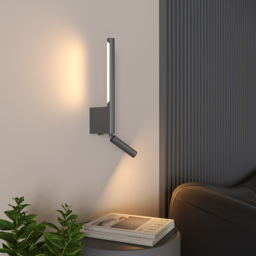 Настенный светодиодный светильник Sarca LED 40111/LED графит фото 7 Настенный светодиодный светильник Sarca LED 40111/LED графит фото 7