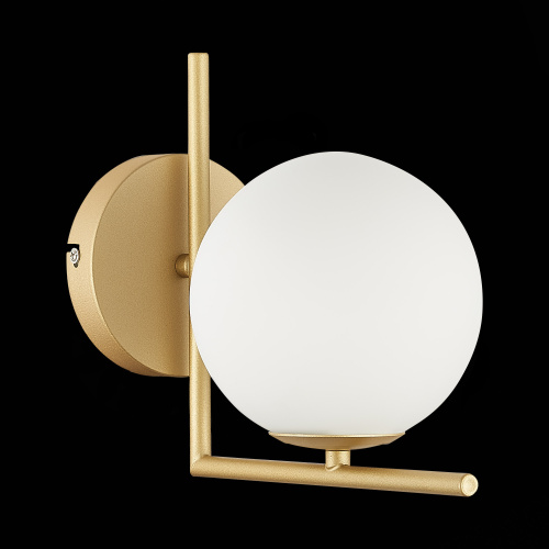 SL1148.301.01 Светильник настенный ST-Luce Латунь/Белый G9 1*5W CODDA фото 4