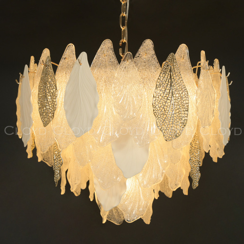 Люстра Cloyd SENEGAL-A C15 / Ø60 см - с золотыми листьями - золото (арт.10366) фото 8 Люстра Cloyd SENEGAL-A C15 / Ø60 см - с золотыми листьями - золото (арт.10366) фото 8