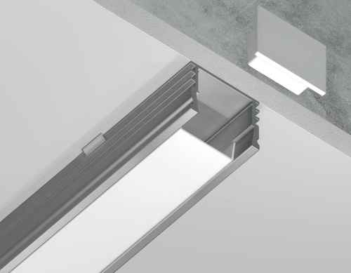 Профиль с рассеивателем Ambrella Illumination GP1750AL фото 5