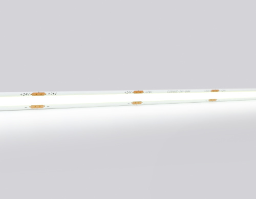 Светодиодная лента 24В COB 480Led 12Вт/м 6500K IP20 5м фото 2