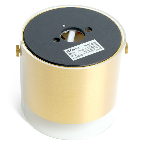 Светильник потолочный Feron HL389 Barrel LUMINA GX53 12W 230V, золото фото 2