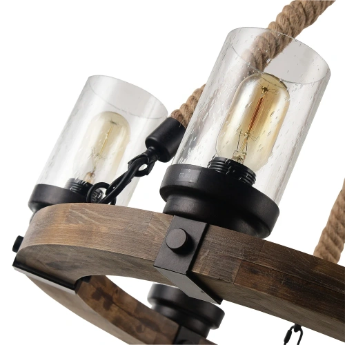 Люстра Arte Lamp DODGE A1693SP-6BR фото 3 Люстра Arte Lamp DODGE A1693SP-6BR фото 3