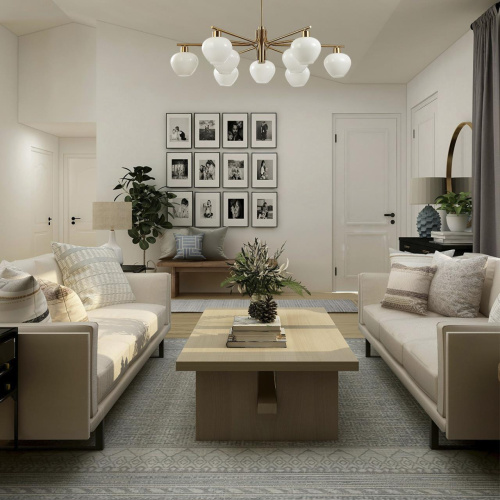 8278/9 MODERNI LN26 167 латунь/белый, металл/стекло Люстра Е14 9*40W 220V CARMELA фото 2 8278/9 MODERNI LN26 167 латунь/белый, металл/стекло Люстра Е14 9*40W 220V CARMELA фото 2