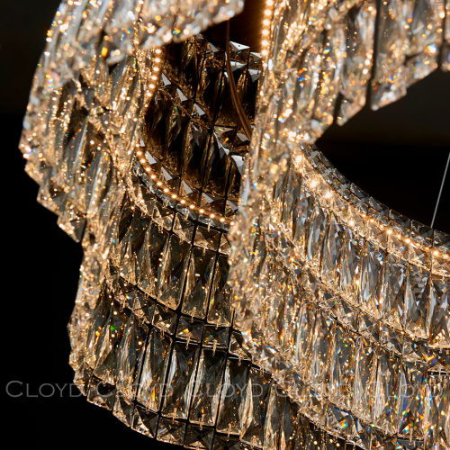 Люстра Cloyd ANTREA-B C1 / Ø60 см - хром (арт.11627)