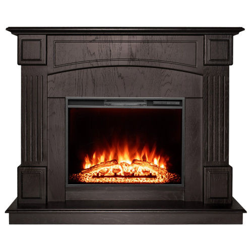 Каминокомплект CAROLINA/БОСТОН Арабика с очагом Электроочаг AQUAMARINE/АКВАМАРИН 26