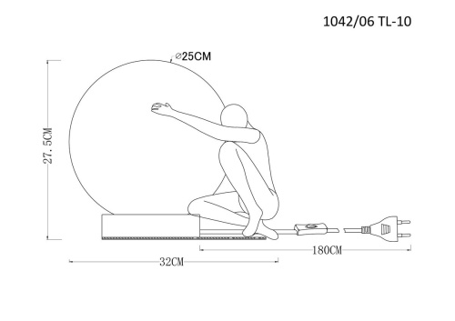 Настольная лампа Divinare Eleganza 1042/06 TL-6 фото 2 Настольная лампа Divinare Eleganza 1042/06 TL-6 фото 2