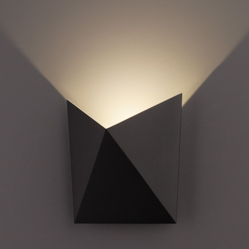 Уличный светодиодный светильник Batterfly черный 1517 Techno LED черный фото 6