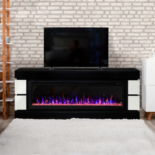 Электрокамин RealFlame Denver 60 BLM черный с очагом Saphir 60 фото 8 Электрокамин RealFlame Denver 60 BLM черный с очагом Saphir 60 фото 8