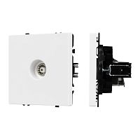 Механизм телевизионной розетки SCT-NOBE-MTV1-SFPL-WH Arlight 054292