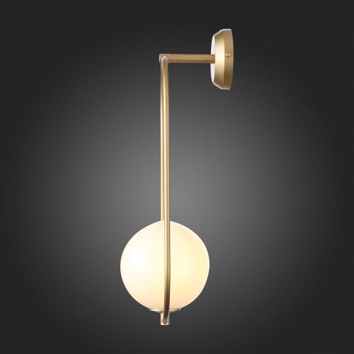 SL1118.201.01 Светильник настенный ST-Luce Золотистый/Белый E14 1*40W PENOLO фото 9