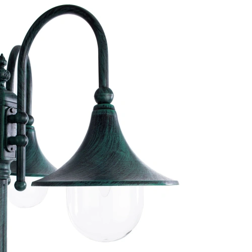 Парковый светильник Arte Lamp MALAGA A1086PA-3BG фото 3 Парковый светильник Arte Lamp MALAGA A1086PA-3BG фото 3