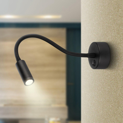 Настенный светодиодный светильник ЭРА WL 33 BK Б0056391 фото 2