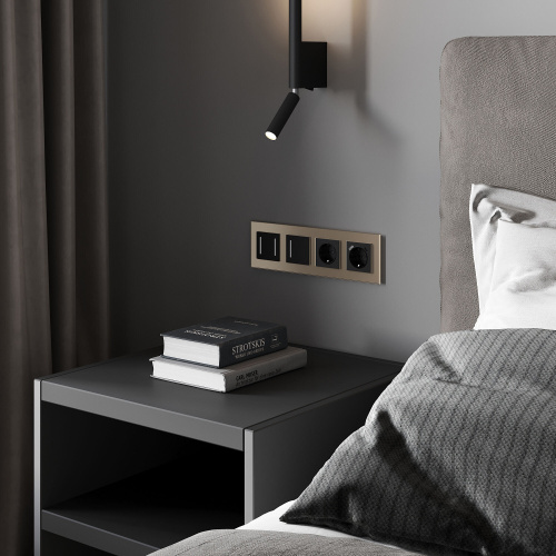 Умный сенсорный выключатель одноклавишный (черный) W4513008 фото 5 Умный сенсорный выключатель одноклавишный (черный) W4513008 фото 5