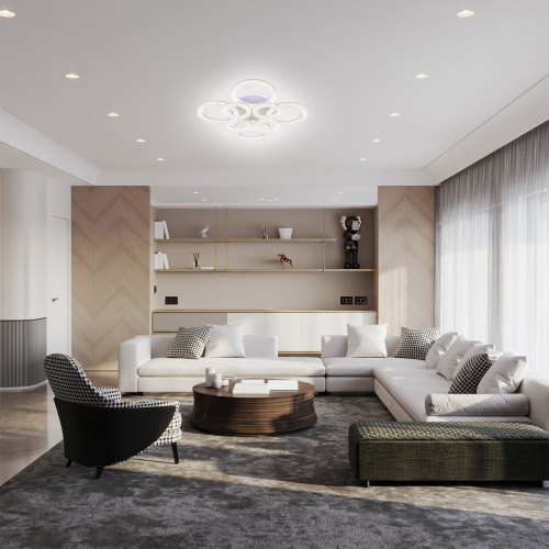 Потолочный светильник Escada 10296/8 LED*155W White фото 5 Потолочный светильник Escada 10296/8 LED*155W White фото 5