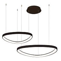 Люстра подвесная черная LED 86Вт D65см Zortes Innra ZRS.2356.02