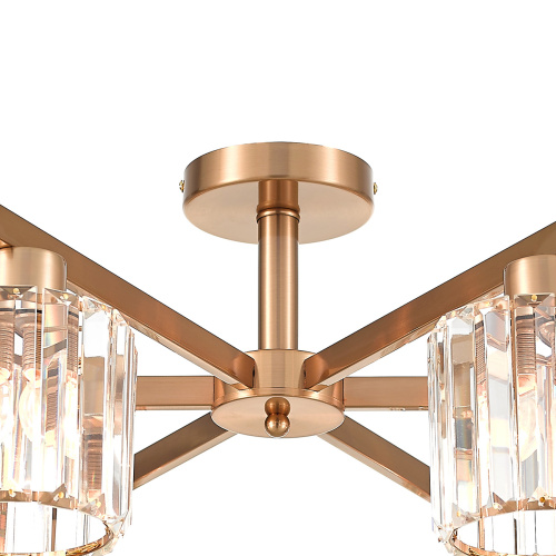 Потолочный светильник Escada 692/6P E27*60W Сopper фото 3 Потолочный светильник Escada 692/6P E27*60W Сopper фото 3